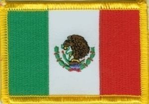 Mexico flag patch