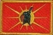 Mohawk Indian flag patch