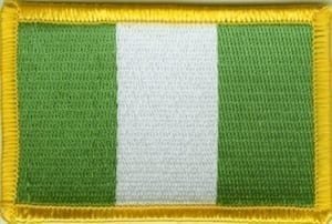 Nigeria flag patch