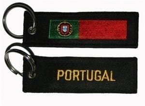 Portugal flag keyring