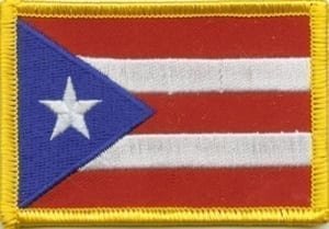 Puerto Rico flag patch