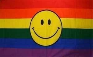 Rainbow flag Smiley