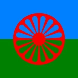 Gypsy Roma flag