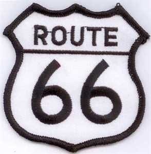 Route 66 flag patch