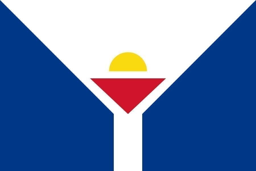 Saint Martin vlag
