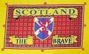 Scotland The Brave flag