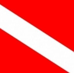 Scuba diver flag