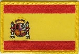 Spain Crest flag patch