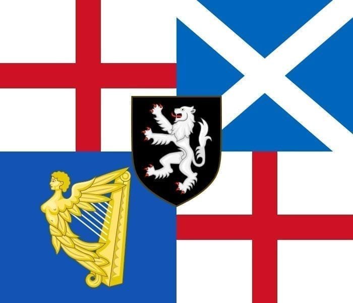 Lord Protector's Banner and Command 1658-59 flag