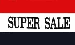 Super Sale flag