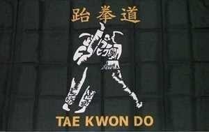 Tae kwon do flag