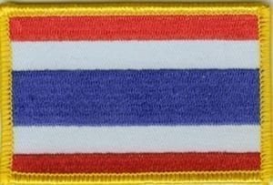 Thailand flag patch