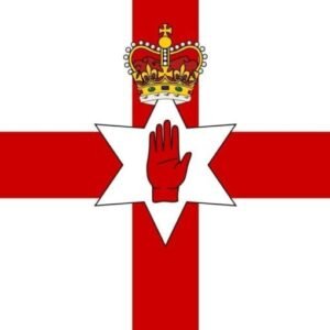 Northern Ireland flag pin