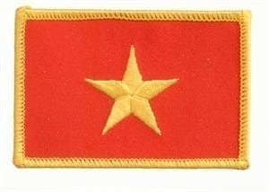 Vietnam flag patch
