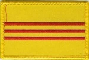 South Vietnam flag patch