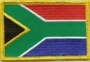 South Africa flag patch