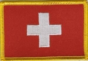 Switzerland Swiss flag patch